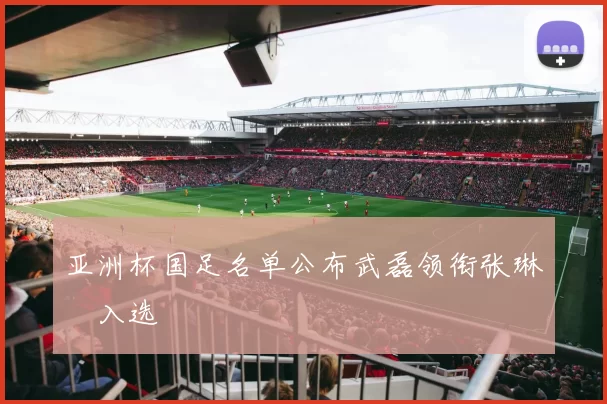 亚洲杯国足名单公布武磊领衔张琳芃入选