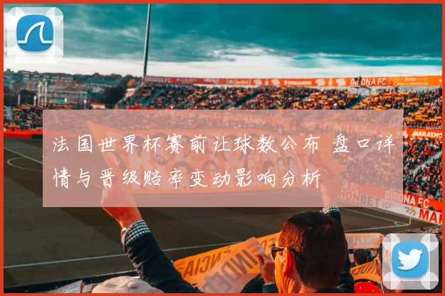 法国世界杯赛前让球数公布 盘口详情与晋级赔率变动影响分析